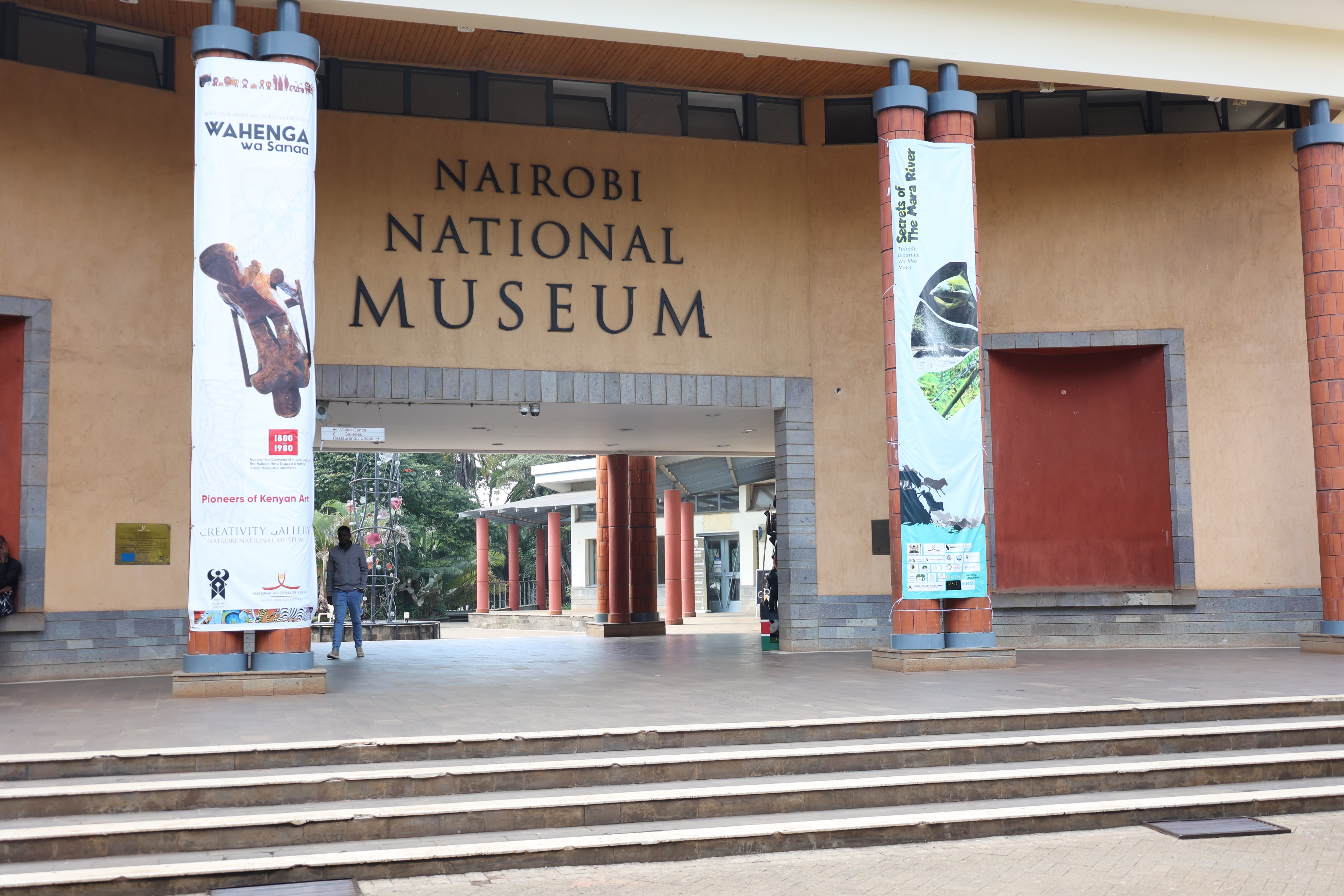 Entrance to Nairobi National Museum | Photo by Macleons Enterprises
