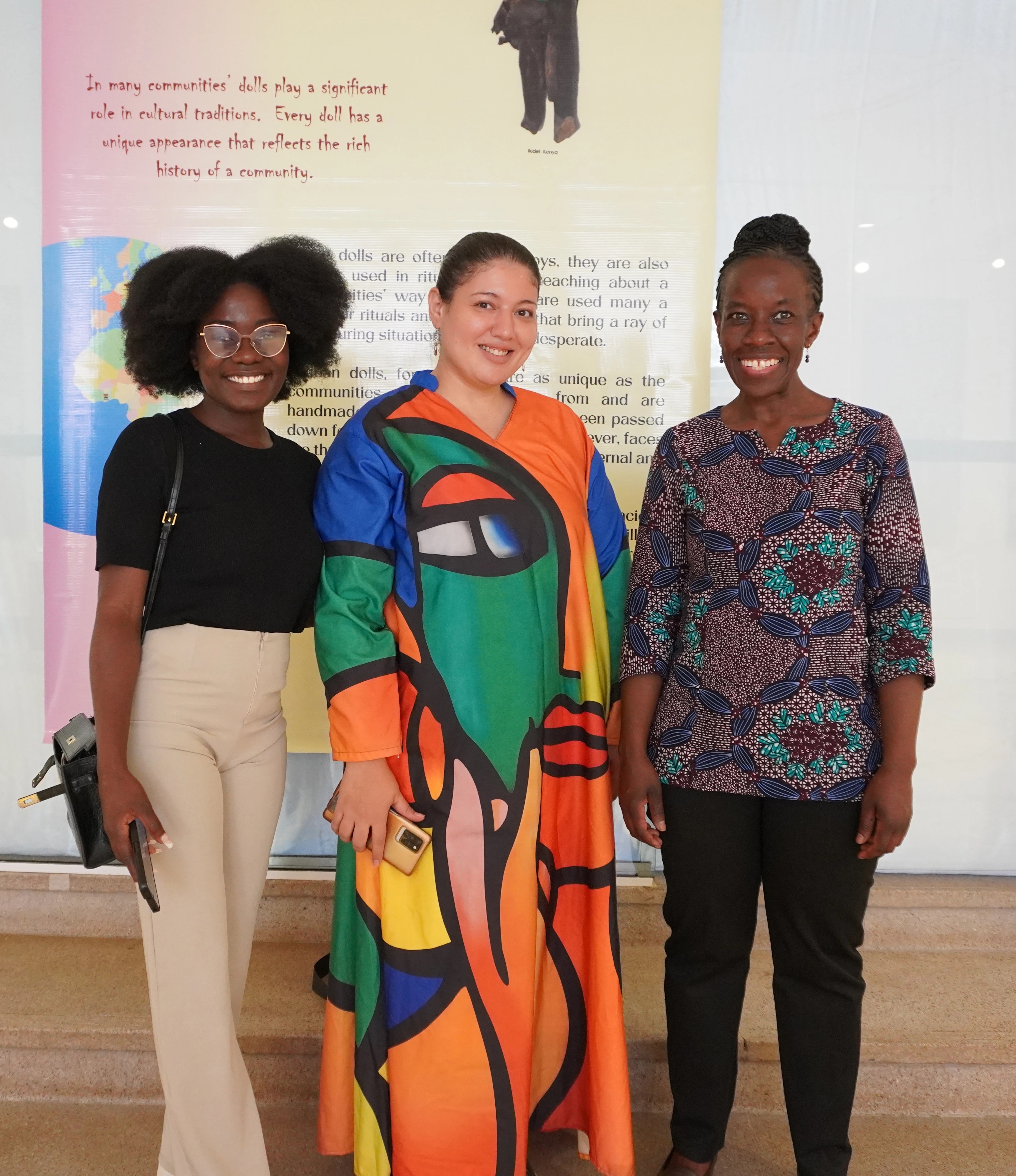 curators in exhibition