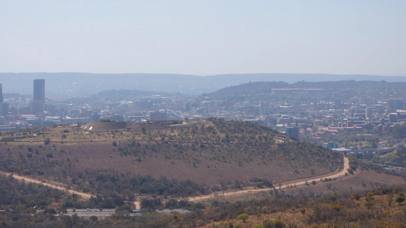 aeriel view of Freedom Park 