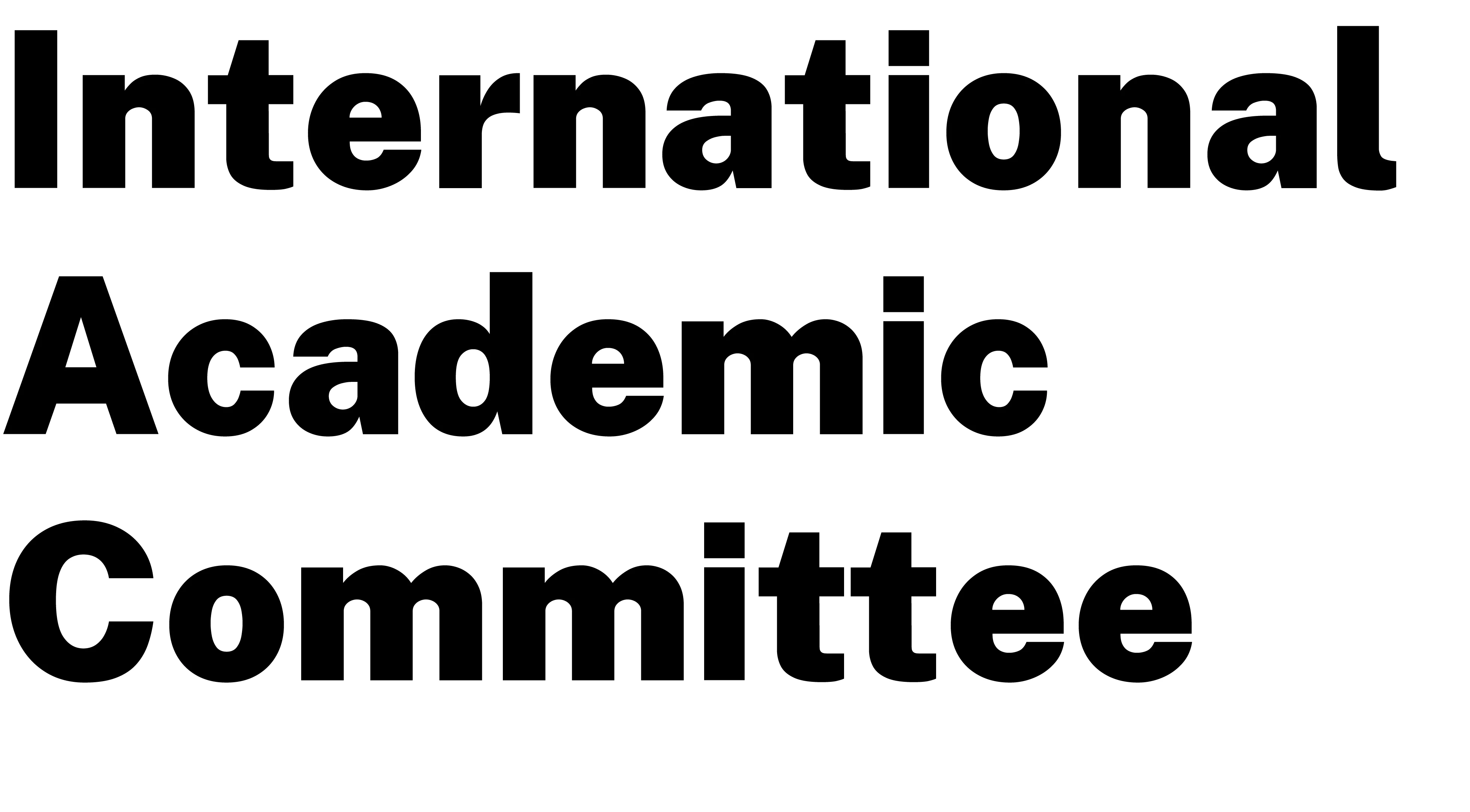 International Academic Committee logo