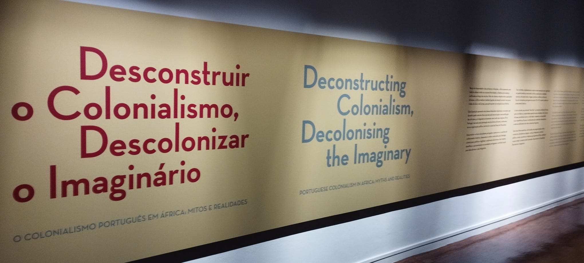Opening gallery of the exhibition: "Deconstructing Colonialism, Decolonising the Imaginary" held in National Museum of Ethnology