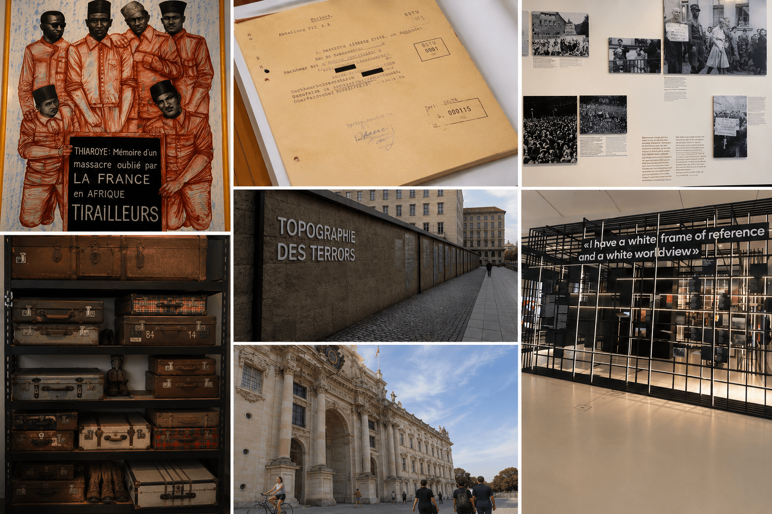 Collage of impressions from the berlin programme