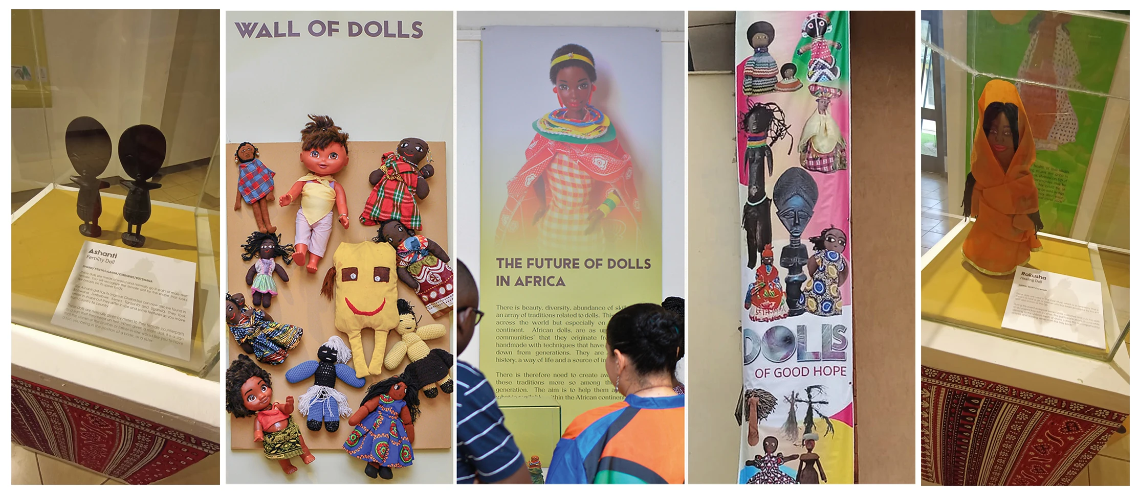 Collage of exhibition impressions